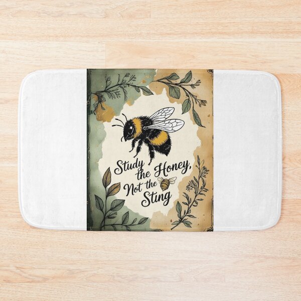 Item preview, Buzzing with Confidence – Honeybee Motivational Stickers designed and sold by BumbleNShine.