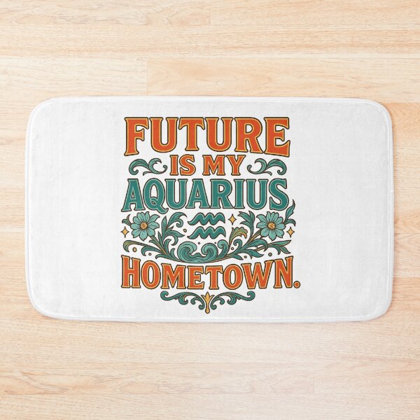 Item preview, Aquarius "Future Is My Hometown" Art Nouveau T-Shirt | Visionary Zodiac Tee designed and sold by MySpiritTravels.