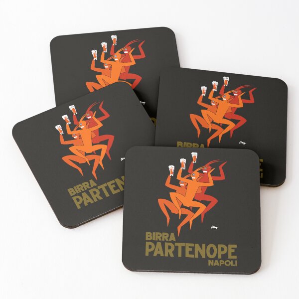 Item preview, Birra Partenope - Vintage Modernism Italian Poster designed and sold by blackink-design.