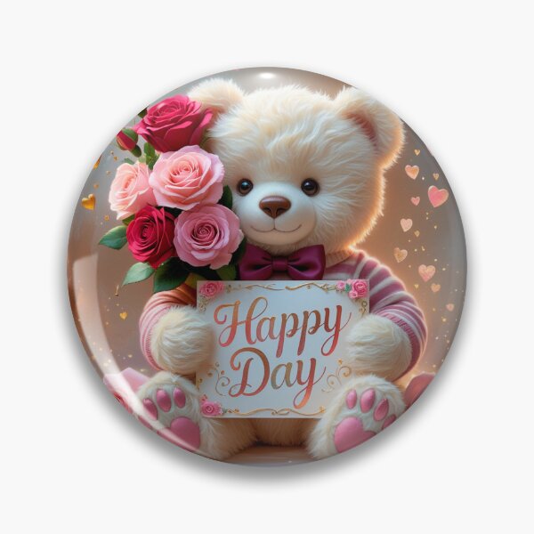 Item preview, Beautiful Teddy Bear Gift for Valentine's Day | Unisex Graphic Print T-Shirt for Men and Women designed and sold by StickerArt Shop.