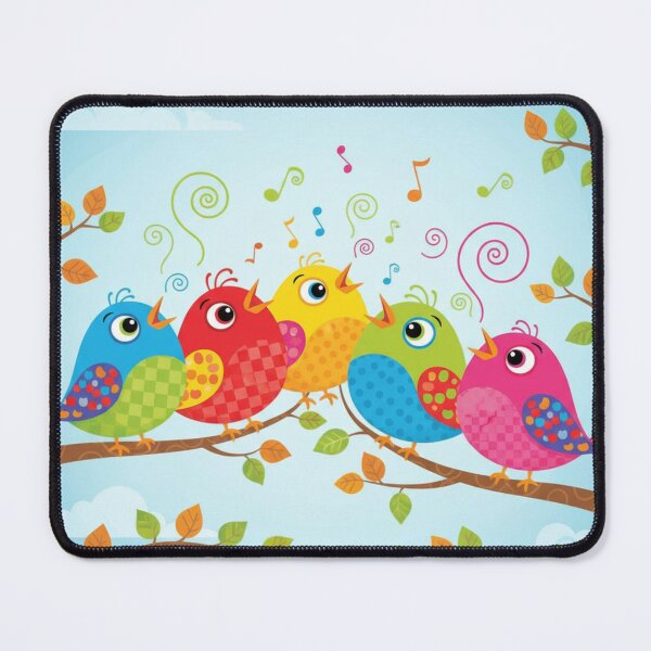 Item preview, Birds singing designed and sold by Lichtwellenart.