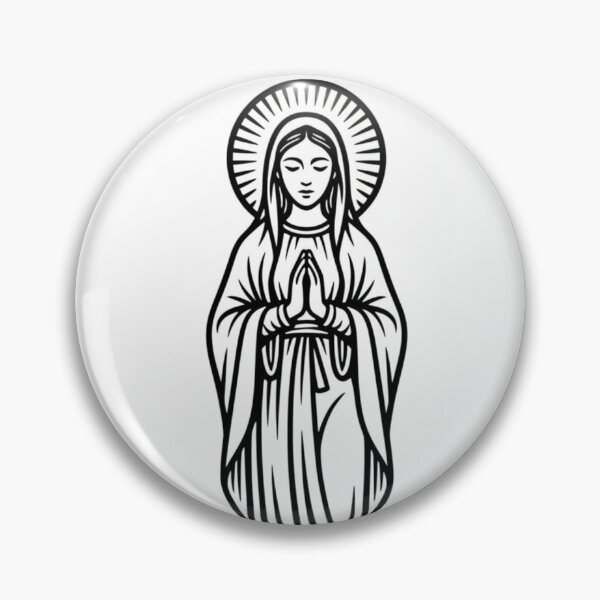 Item preview, Madonna a holy figure designed and sold by Lichtwellenart.