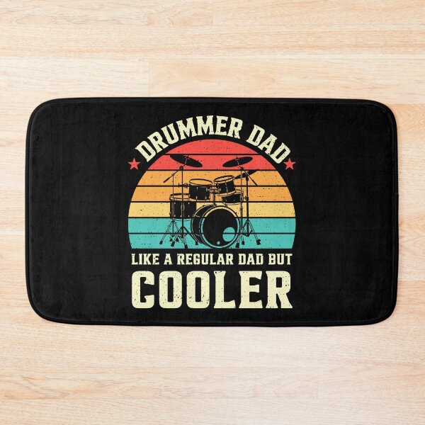 Item preview, Drummer Dad Like A Regular Dad But Cooler Retro designed and sold by RareBunny.