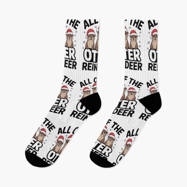 Item preview, All Of The Otter Reindeer Christmas designed and sold by BHMARTS.