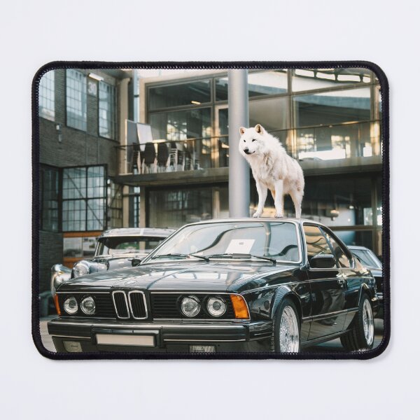 Item preview, The Wolf and a car designed and sold by Magenta Bee Design.