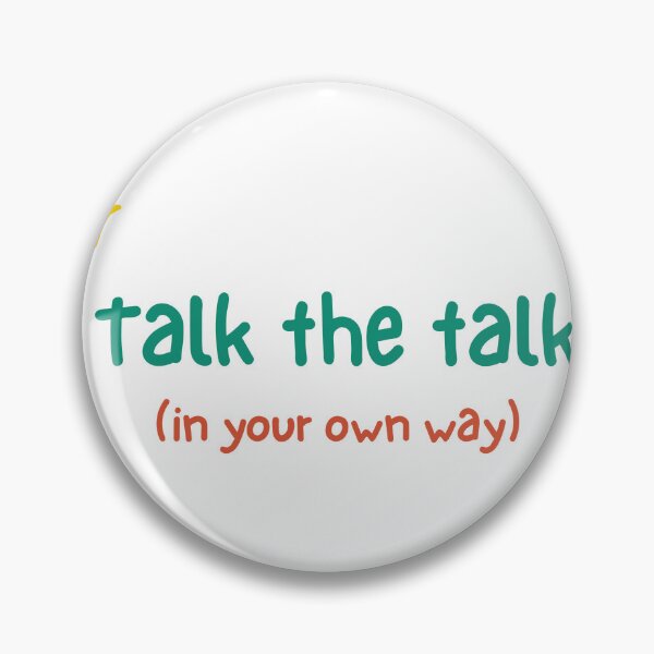 Item preview, Talk the talk (in your own way) designed and sold by NicoleSLP.