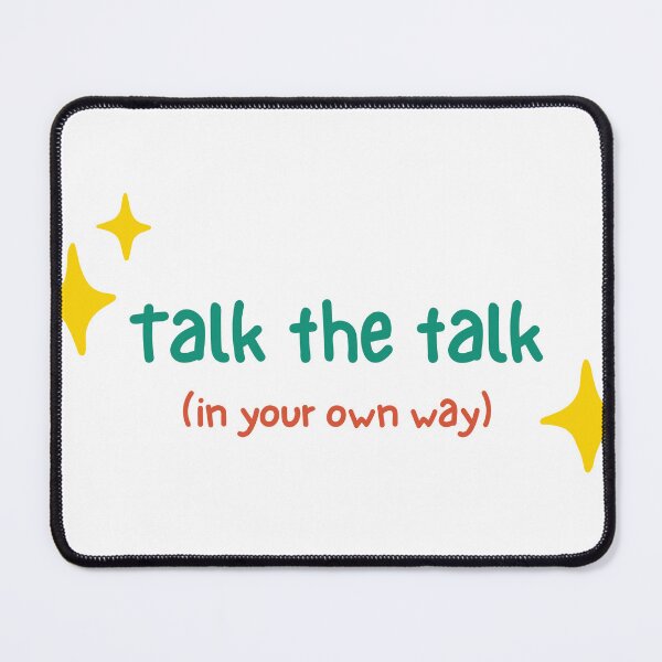 Item preview, Talk the talk (in your own way) designed and sold by NicoleSLP.