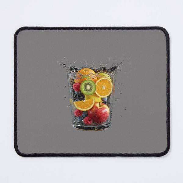 Item preview, Hyperrealistic Glass Vase with Colorful Fruits in Water – Photorealistic Modern Still Life designed and sold by PixelVibe782.