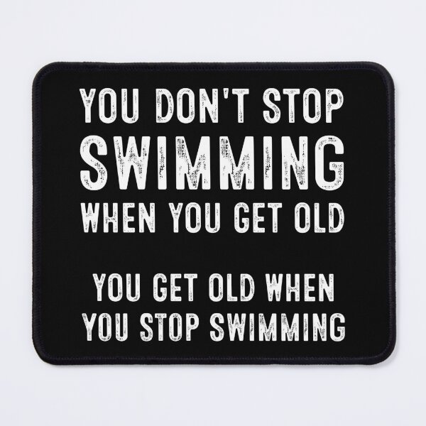 Item preview, Funny Old Swimming Lover designed and sold by RareBunny.