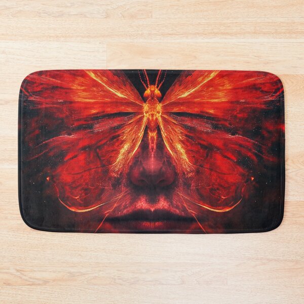 Item preview, Fiery Butterfly Face designed and sold by davidonstudio.