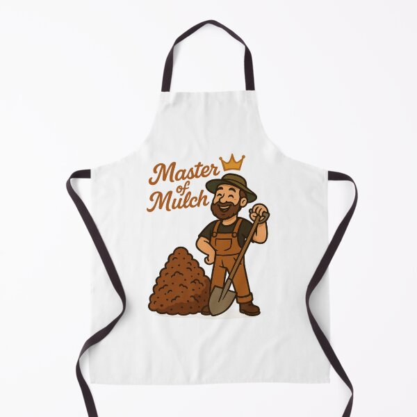 Item preview, Master of Mulch – Funny Gardening Retirement designed and sold by nbg2012.