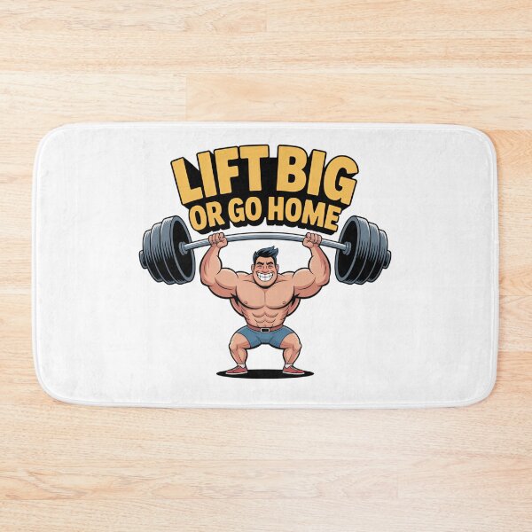 Item preview, Funny Lifting Strongman Lift Big or Go Home Strength designed and sold by Blok45.
