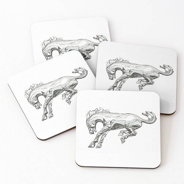 Item preview, Ford Bronco Illustration, Bronco Design, Bronco T-Shirt, Bucking Bronco designed and sold by suerussoart.
