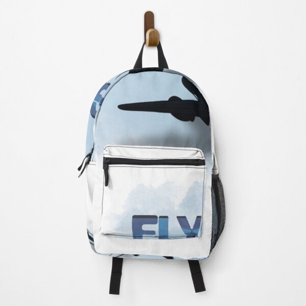 Item preview, Fly High – Aviation Typography Art – Airplane Silhouette Design designed and sold by Aviator’s Gallery.