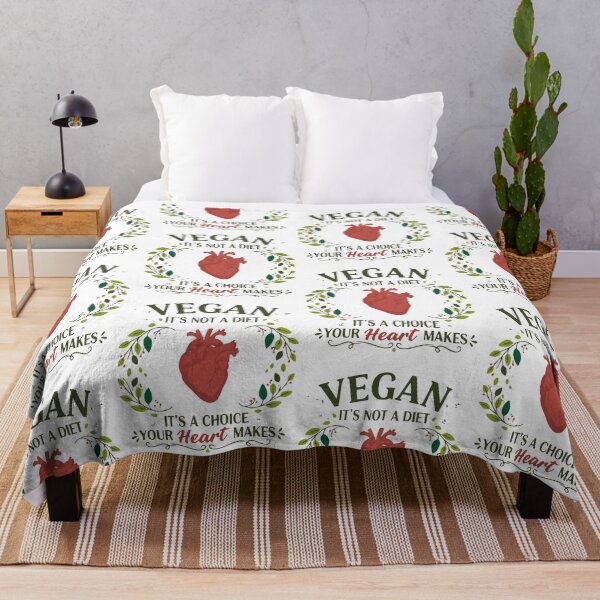 Item preview, inspirational vagan diet quote for vegetarians designed and sold by LuxeGraphix.