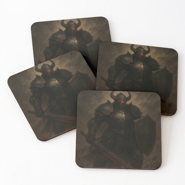 Item preview, Dark Fantasy Warrio designed and sold by Zoologybestiary.