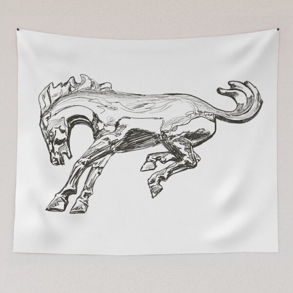 Item preview, Ford Bronco Illustration, Bronco Design, Bronco T-Shirt, Bucking Bronco designed and sold by suerussoart.