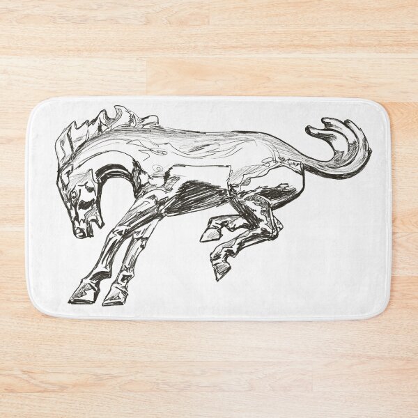 Item preview, Ford Bronco Illustration, Bronco Design, Bronco T-Shirt, Bucking Bronco designed and sold by suerussoart.