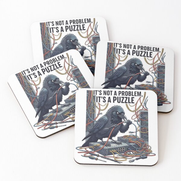 Item preview, The SysAdmin Crow Tech Hero Bird designed and sold by GenNextPrint.