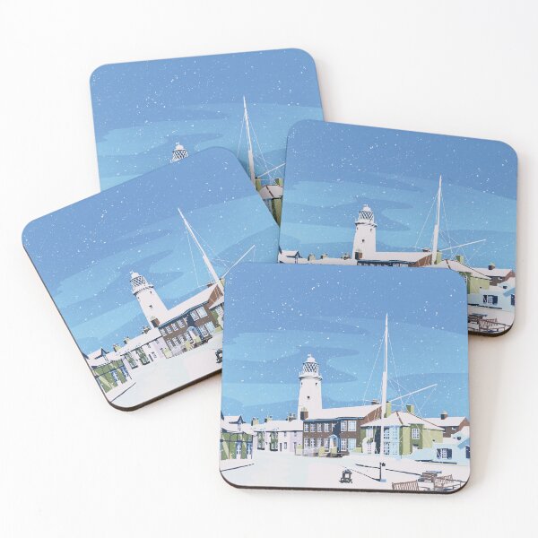 Item preview, Felixstowe (Snow) designed and sold by Richard O'Neill Art.