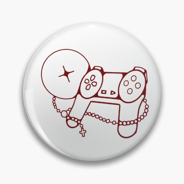 Item preview, Simple Saint Carlo Acutis Line-Art Symbol designed and sold by stickerforsaint.