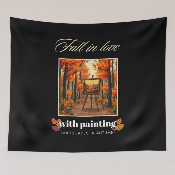 Item preview,  landscape in the autumn fall designed and sold by aledfychan.