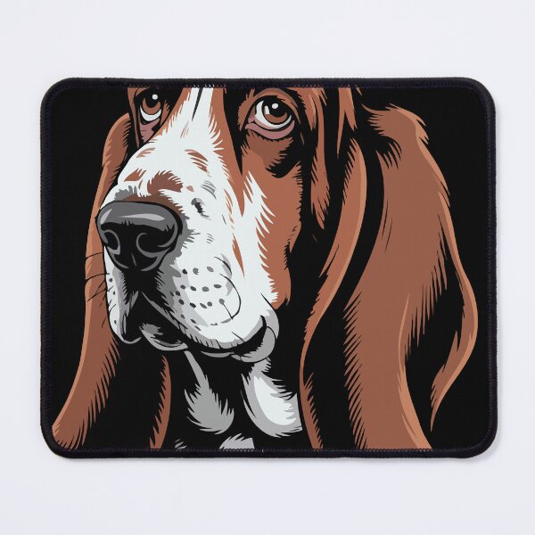 Item preview, Basset Hound Head Study designed and sold by KingdomArt101.