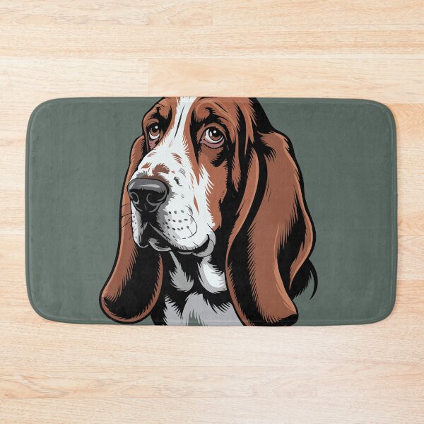 Item preview, Basset Hound Head Study designed and sold by KingdomArt101.