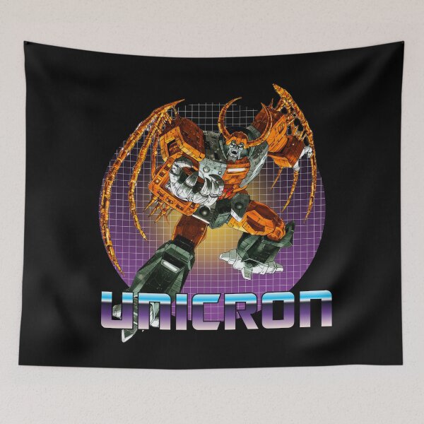 Item preview, Unicron G1 Retro Robot Villain V2 designed and sold by Retr0Tshirts.