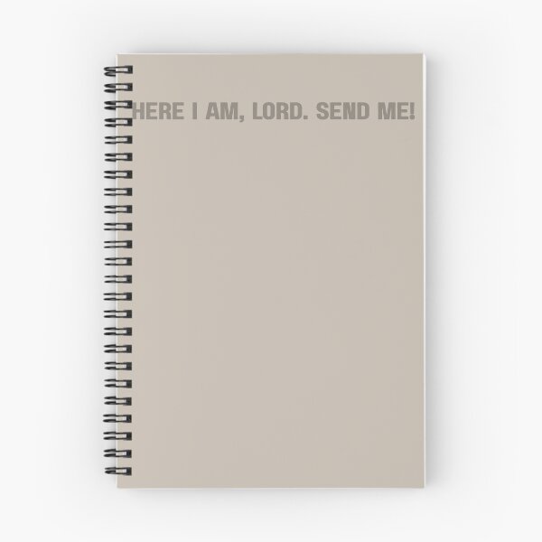 Item preview, Here I am, Lord. Send Me. Isaiah 6:8  designed and sold by Not A Typical  Teacher.
