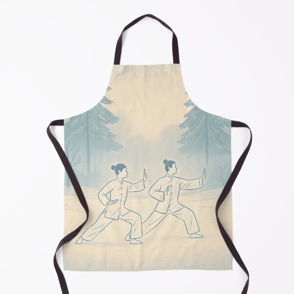 Item preview, Merry Tai Chi White Christmas designed and sold by HofTao.