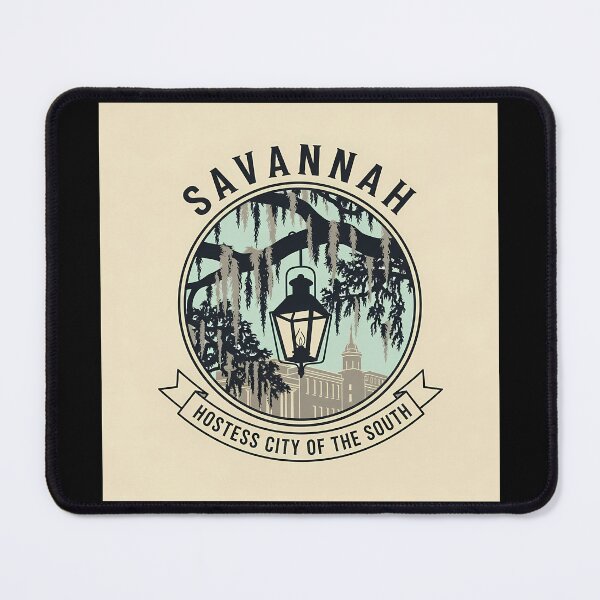 Item preview, Savannah - Hostess City of the South Vintage Emblem designed and sold by Digital Dreams Arts.