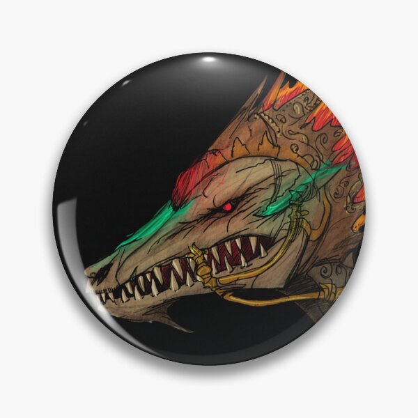 Item preview, Cool retro horror Heavy Metal monster flaming evil creature design artwork illustration designed and sold by Vintage Designs +.