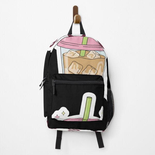 Item preview, Iced Coffee Girlie – Cute Pink Coffee Cup with Sparkles designed and sold by zerastore.