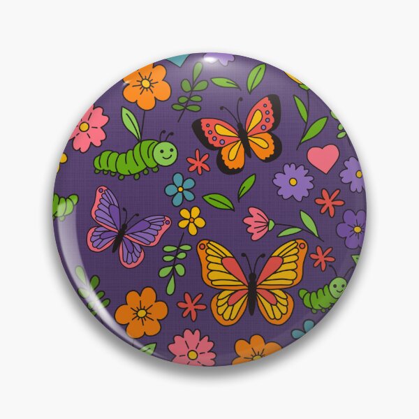 Item preview, Playful Garden with Butterflies and Caterpillars designed and sold by Studio Pico.