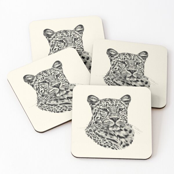 Item preview, Leopard portrait designed and sold by Guardi71.