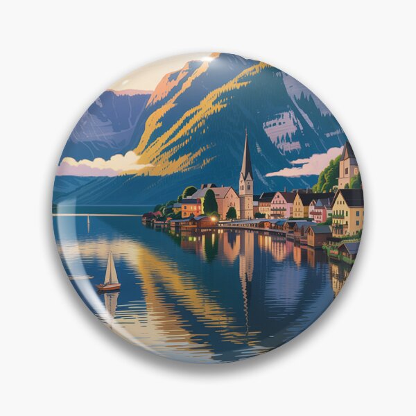 Item preview, Landscape Hallstatt designed and sold by Lilashakti ⭐️ ⭐️ ⭐️ ⭐️ ⭐️.