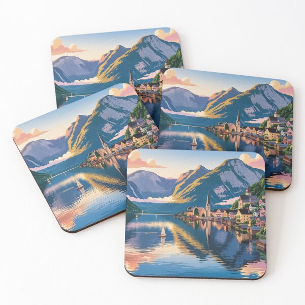 Item preview, Landscape Hallstatt designed and sold by Lilashakti ⭐️ ⭐️ ⭐️ ⭐️ ⭐️.