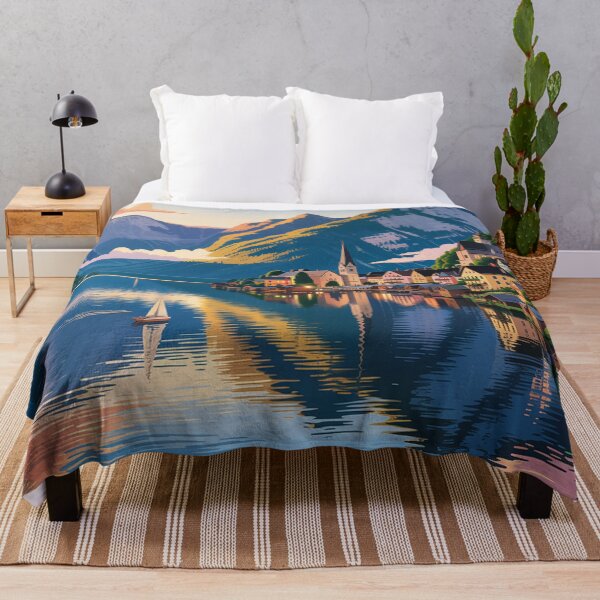 Item preview, Landscape Hallstatt designed and sold by Lilashakti ⭐️ ⭐️ ⭐️ ⭐️ ⭐️.