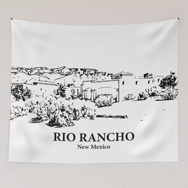 Item preview, Río Rancho - Nuevo México designed and sold by Lakeric Cityscapes.