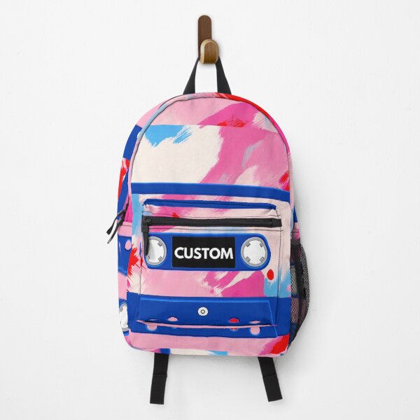 Item preview, Custom Cassettes™ Cassette Tape Retro Brushstroke Art T-shirt Design designed and sold by WHITE FLAME PRINTS.