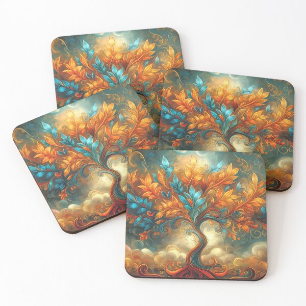 Item preview, Whimsical Autumn Tree of Life  designed and sold by MargaretWiktor.