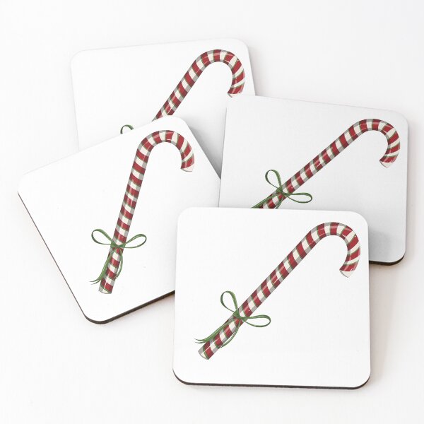 Item preview, Red, Green & White Candy Cane w/ Bow designed and sold by OhRubixx-x.