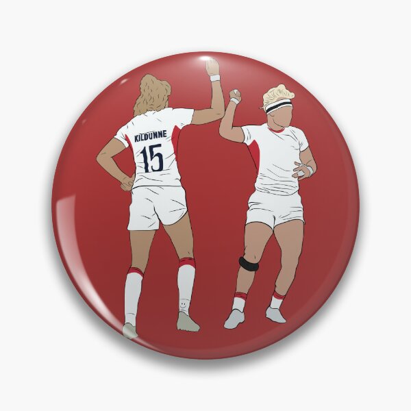 Item preview, Ellie Kildunne Megan Jones England Rugby Minimalist designed and sold by Hevding.