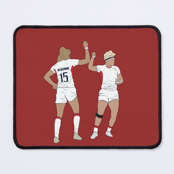 Item preview, Ellie Kildunne Megan Jones England Rugby Minimalist designed and sold by Hevding.