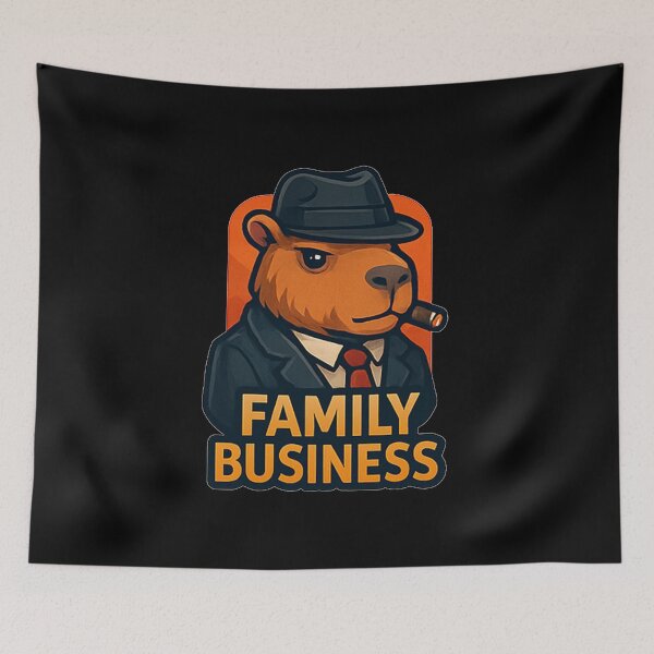 Item preview, Family Busines - Capibara designed and sold by okiiskandarart.