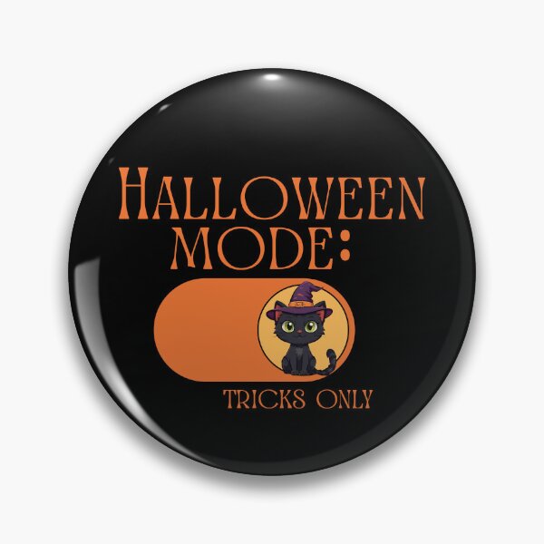 Item preview, Halloween Mode ON – Tricks Only Black Cat Switch designed and sold by Ivy-Triggs.