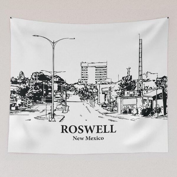 Item preview, Roswell - New Mexico designed and sold by Lakeric Cityscapes.