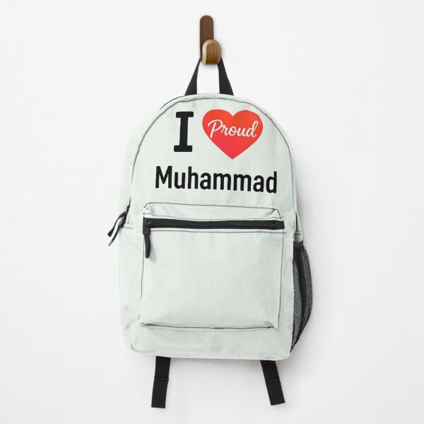 Item preview, I Love Muhammad Proud T-Shirt | Islamic Calligraphy Heart Design | Muslim Faith Clothing | Proud Muslim Graphic Tee | Spiritual Islamic Gift designed and sold by KDesignCrafts.