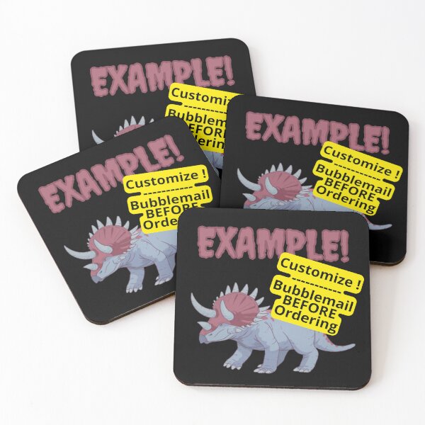 Item preview, Your Image or Dino Dinosaur Triceratops Cretaceous  | Customized designed and sold by H3designs.